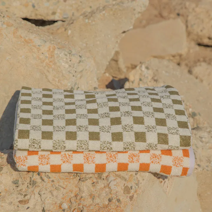 Monroe Towel in Olive