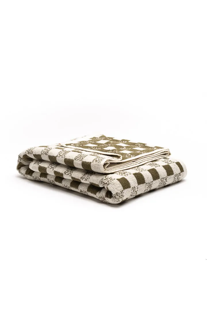 Monroe Towel in Olive