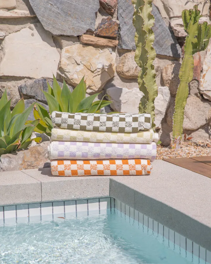 Monroe Towel in Olive
