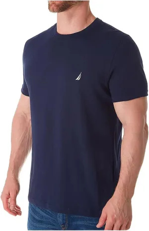 Nautica Men's Short Sleeve Solid Crew Neck T-Shirt