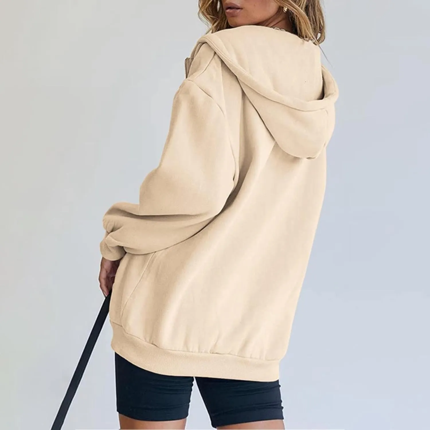 NREALY womens fall fashion 2024 fall tops for women 2024 comfort hoodie womens oversized hoodie