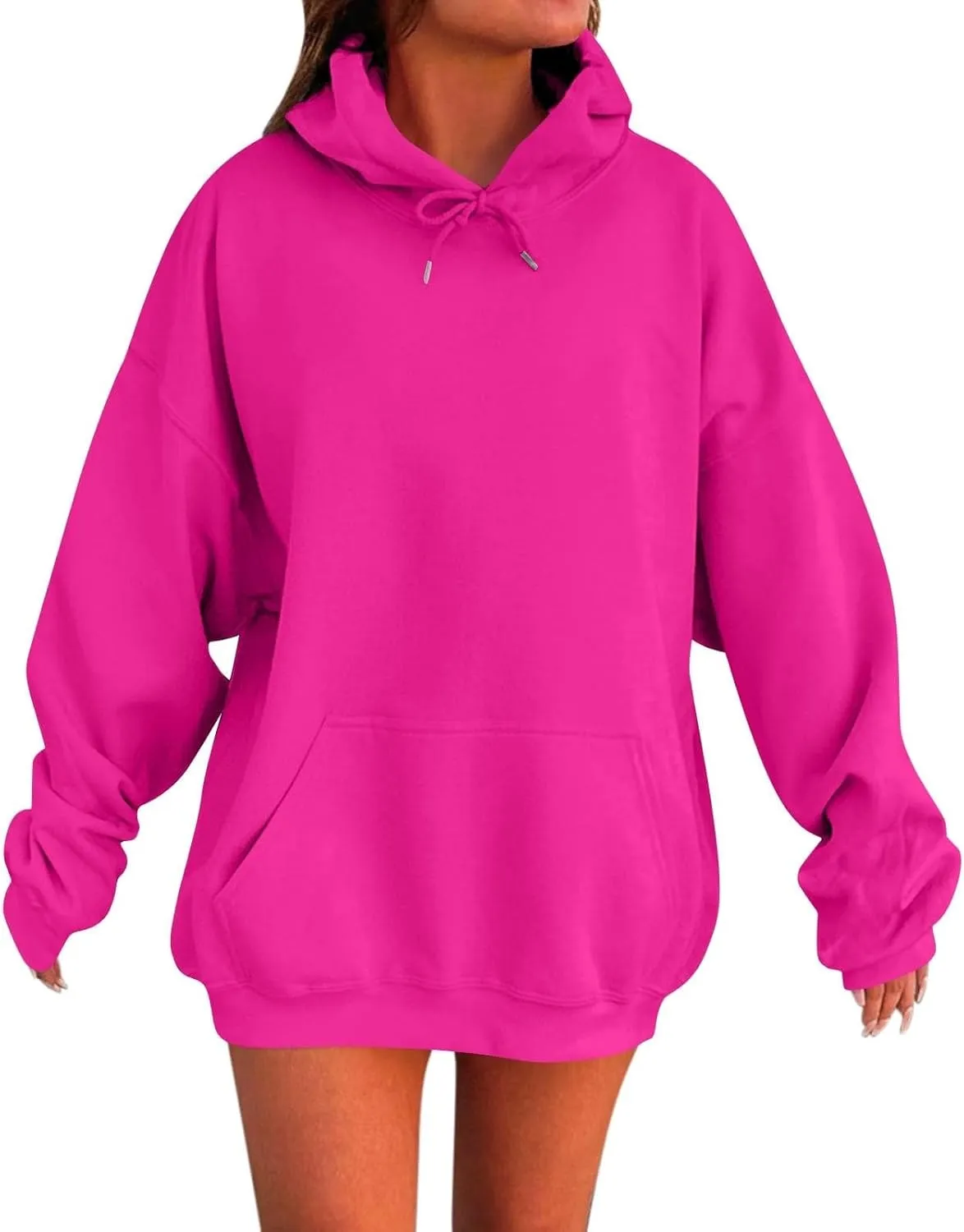 Oversized Hoodies for Women 2024 Christmas Cute Winter Long Sleeve Pullover Casual Comfy Loose Sweatshirt with Pocket