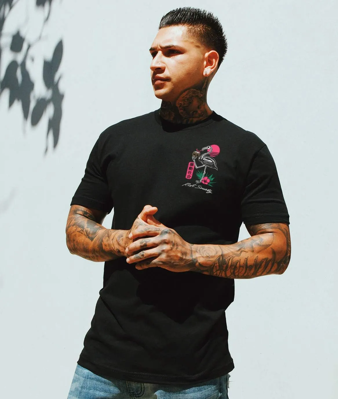 Riot Society Men's Short Sleeve Graphic Fashion T-Shirt