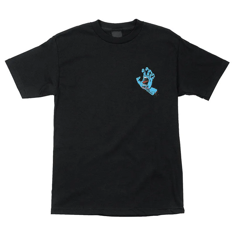 Santa Cruz Screaming Hand Short Sleeve Heavyweight Mens T-Shirts