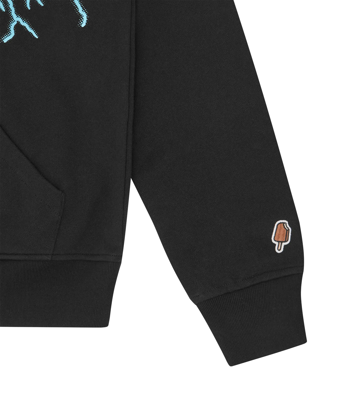 SOFT SERVE LIGHTNING POPOVER HOOD - BLACK