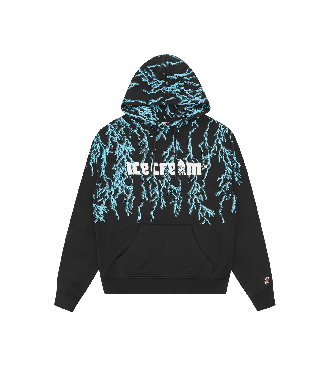 SOFT SERVE LIGHTNING POPOVER HOOD - BLACK