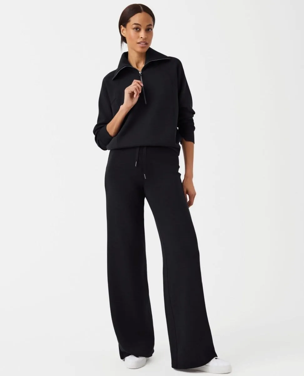 Spanx® Airessentials Half Zip Black