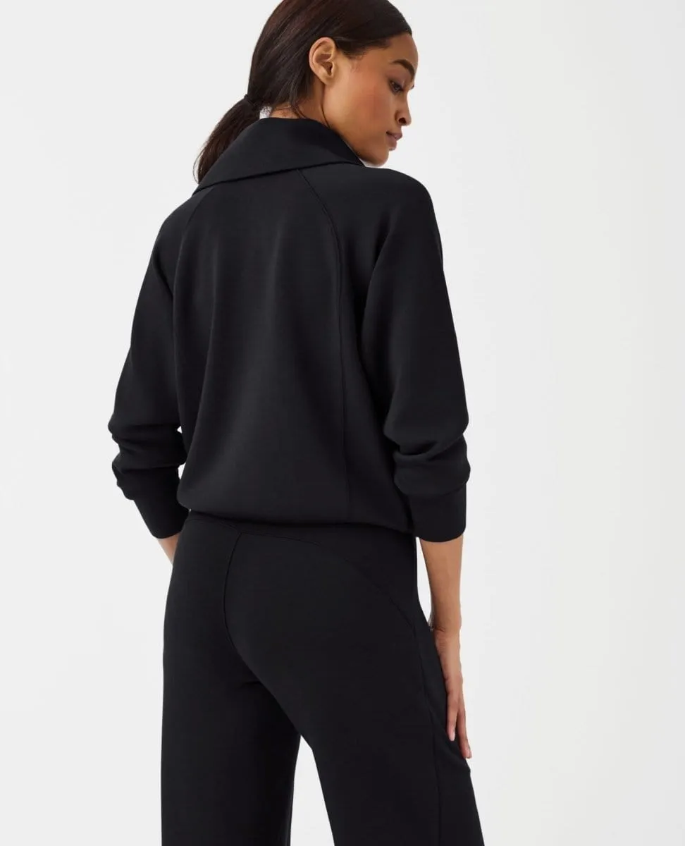 Spanx® Airessentials Half Zip Black