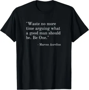 Stoicism Marcus Aurelius Stoic Quotes Seneca Epictetus T-Shirt