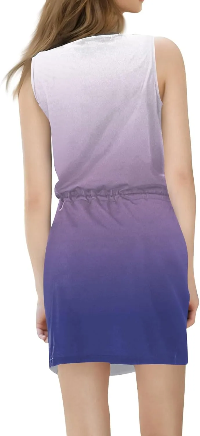Summer Dresses for Women 2025 Sundresses Sleeveless Beach Casual Loose Tank Boho Sun Dresses.