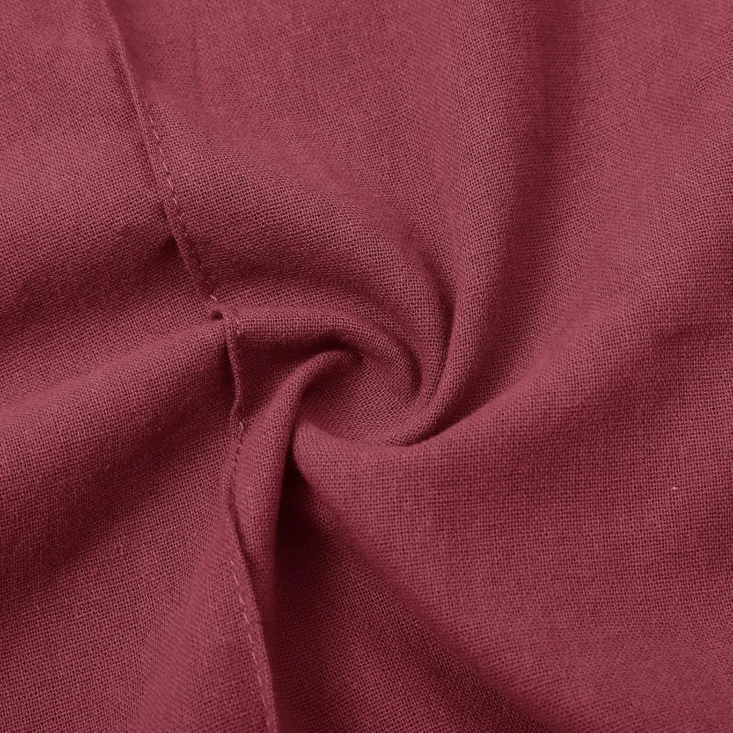 Summer Pants for Women 2025 Vacation Plus Size High Waist Drawstring Straight Leg Trousers Beach Pants with Pockets