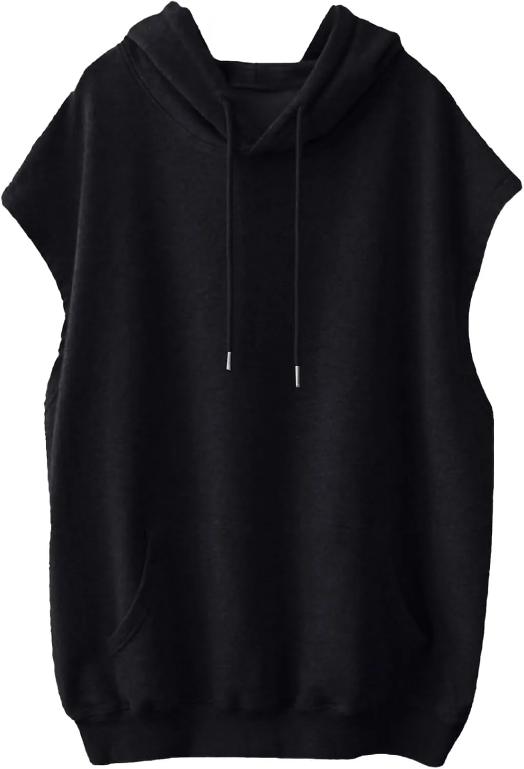T Shirt Womens Casual Short Sleeve Hoodies Drawstring Hooded Sweatshirt Hip Hop Pullover Tops with Pocket