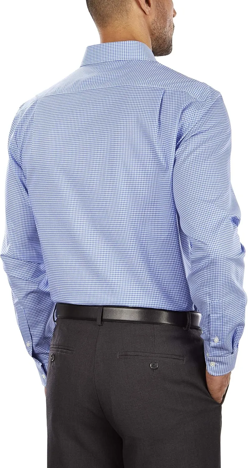 Tommy Hilfiger Men's Dress Shirt Slim Fit Non Iron Gingham