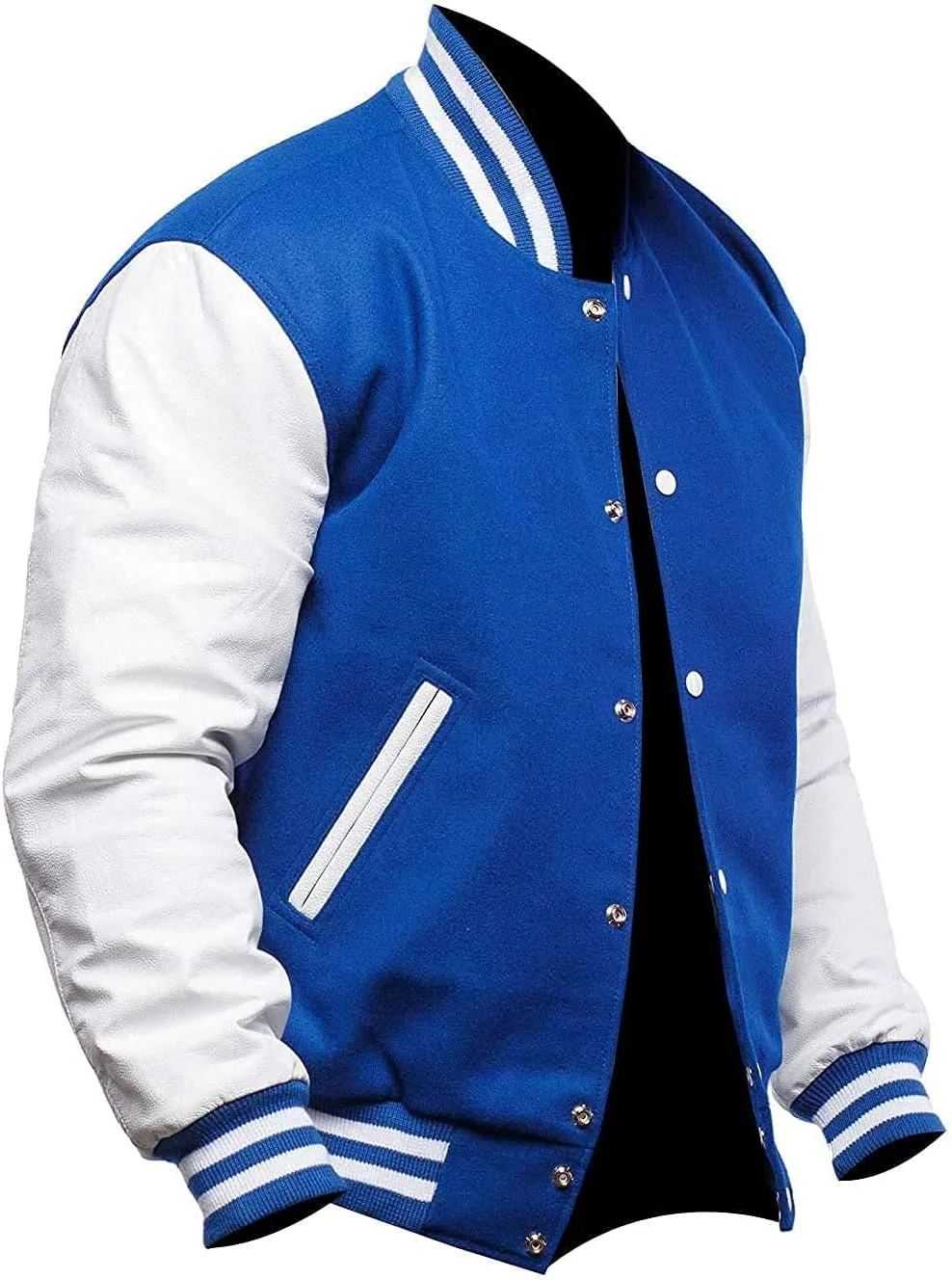 Unisex Men's Varsity Jackets College High School Baseball Bomber Letterman Jacket Men Women