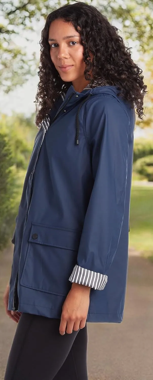 URBAN REPUBLIC Rain Jacket Women - Lightweight Waterproof Windbreaker for Women (S-3XL)