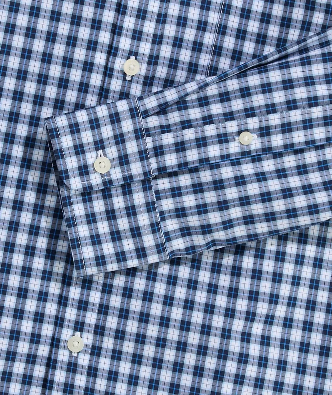 vineyard vines Men's Tobago Check Perfect Wash Poplin Shirt