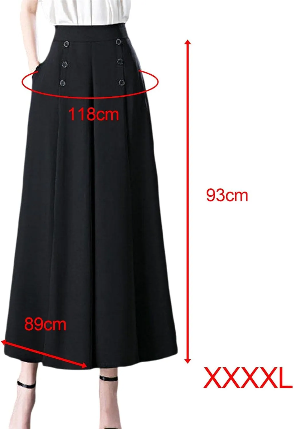 Wide Leg Pants for Women Spring Summer Work Pants Long Palazzo Pants High Waist Trousers