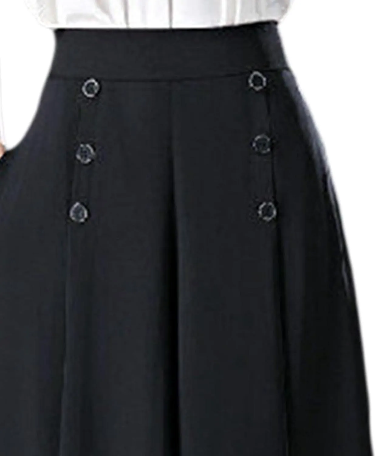 Wide Leg Pants for Women Spring Summer Work Pants Long Palazzo Pants High Waist Trousers