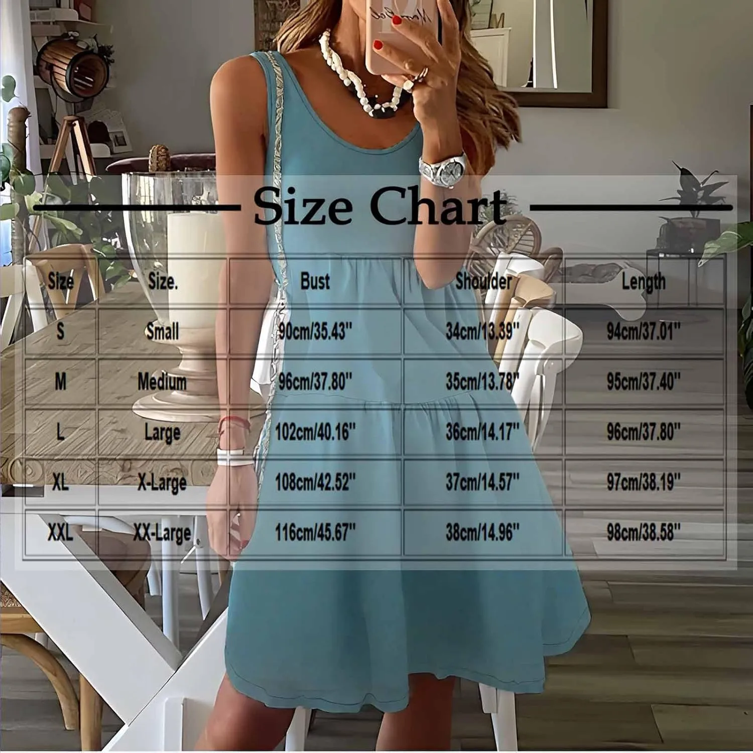 Women Floral Tiered Ruffle Mini Sundress Summer Sleeveless Crewneck A-Line Dresses Flowy Casual Beach Vacation Dress
