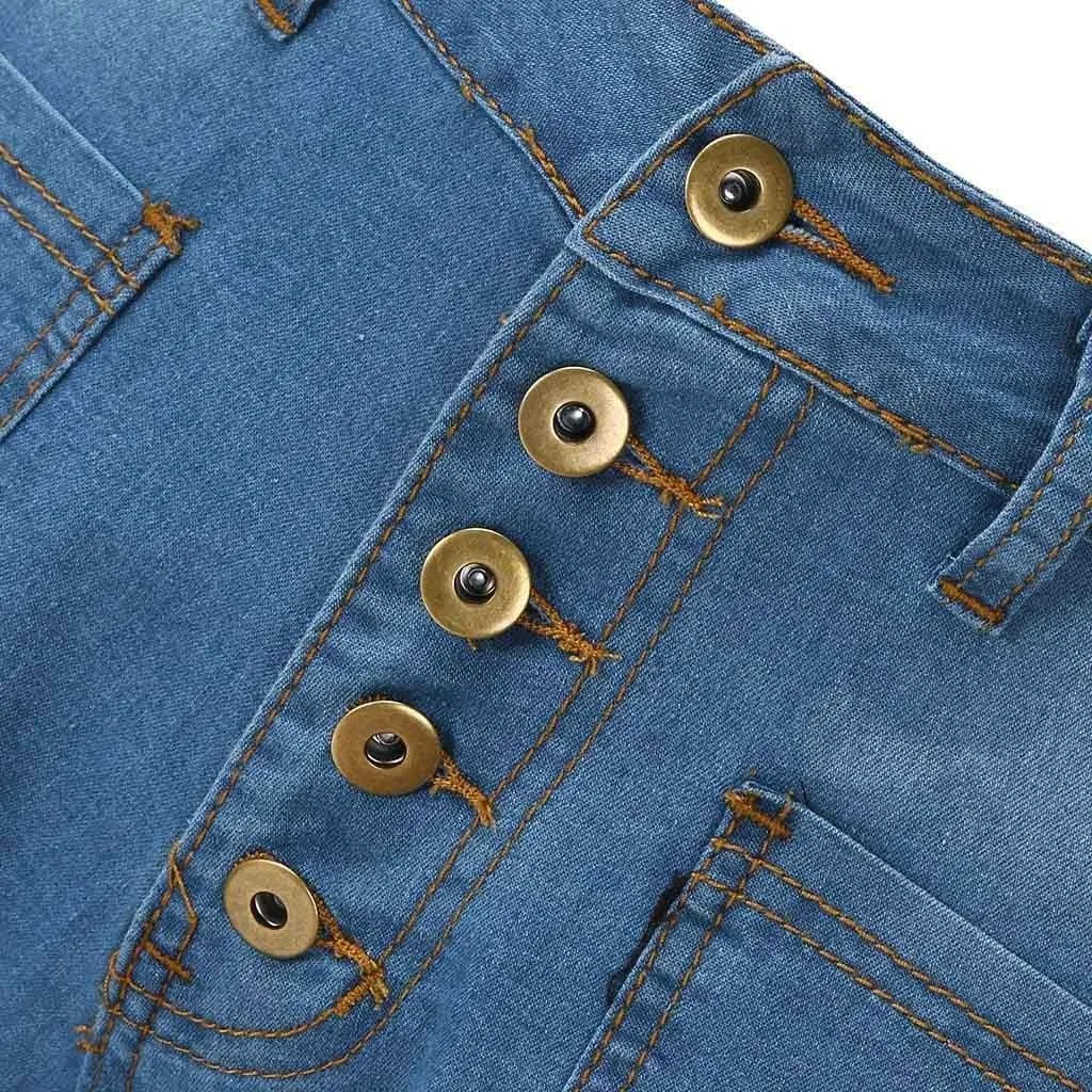Womens Jeans Up Mid Pants Waisted Trousers Jeans Lace Poket Denim Women's Jeans Jeans for Women Trendy Black Pants