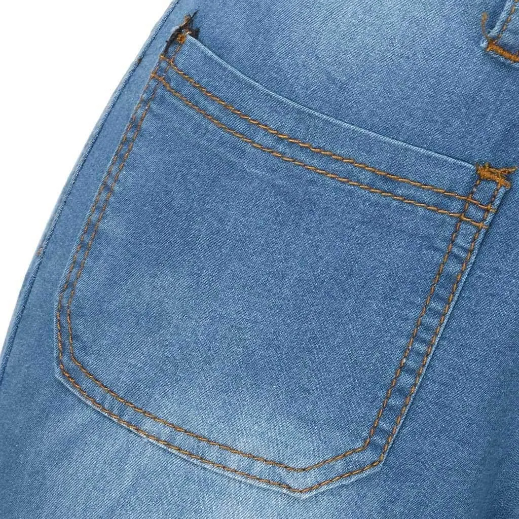 Womens Jeans Up Mid Pants Waisted Trousers Jeans Lace Poket Denim Women's Jeans Jeans for Women Trendy Black Pants