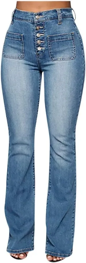 Womens Jeans Up Mid Pants Waisted Trousers Jeans Lace Poket Denim Women's Jeans Jeans for Women Trendy Black Pants