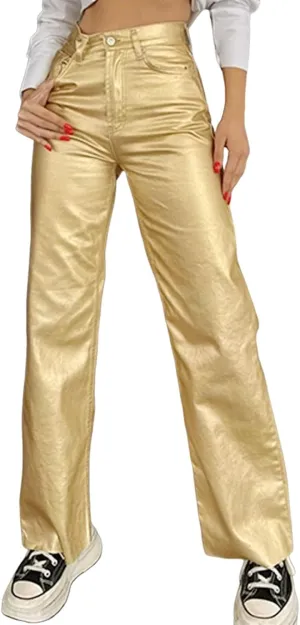Women's Pocket High Waist Workwear Pants Casual Versatile Pants Lightweight Casual
