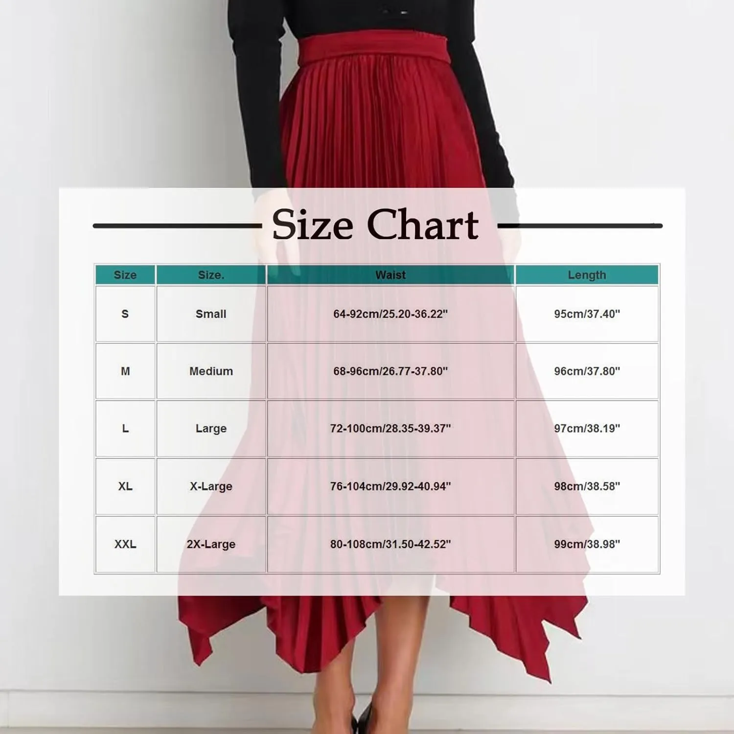 Xiaojmake Pleated Chiffon Skirts for Women High Elastic Waisted Flowy Asymmetrical Skirt Dressy High Low Summer Midi Skirts