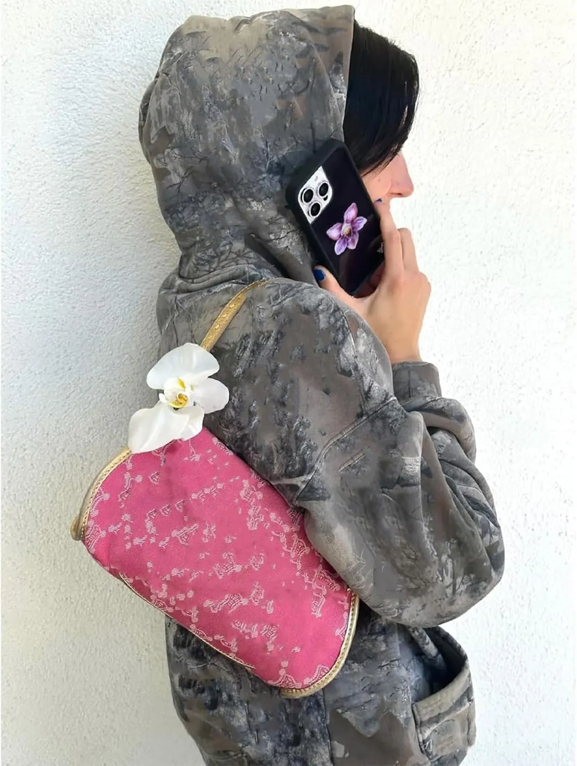 Zip up Camo Hoodie Y2k Oversized Graphic Hoodies Emo Clothes Vintage 2000s Sweatshirts Grunge Jacket Streetwear