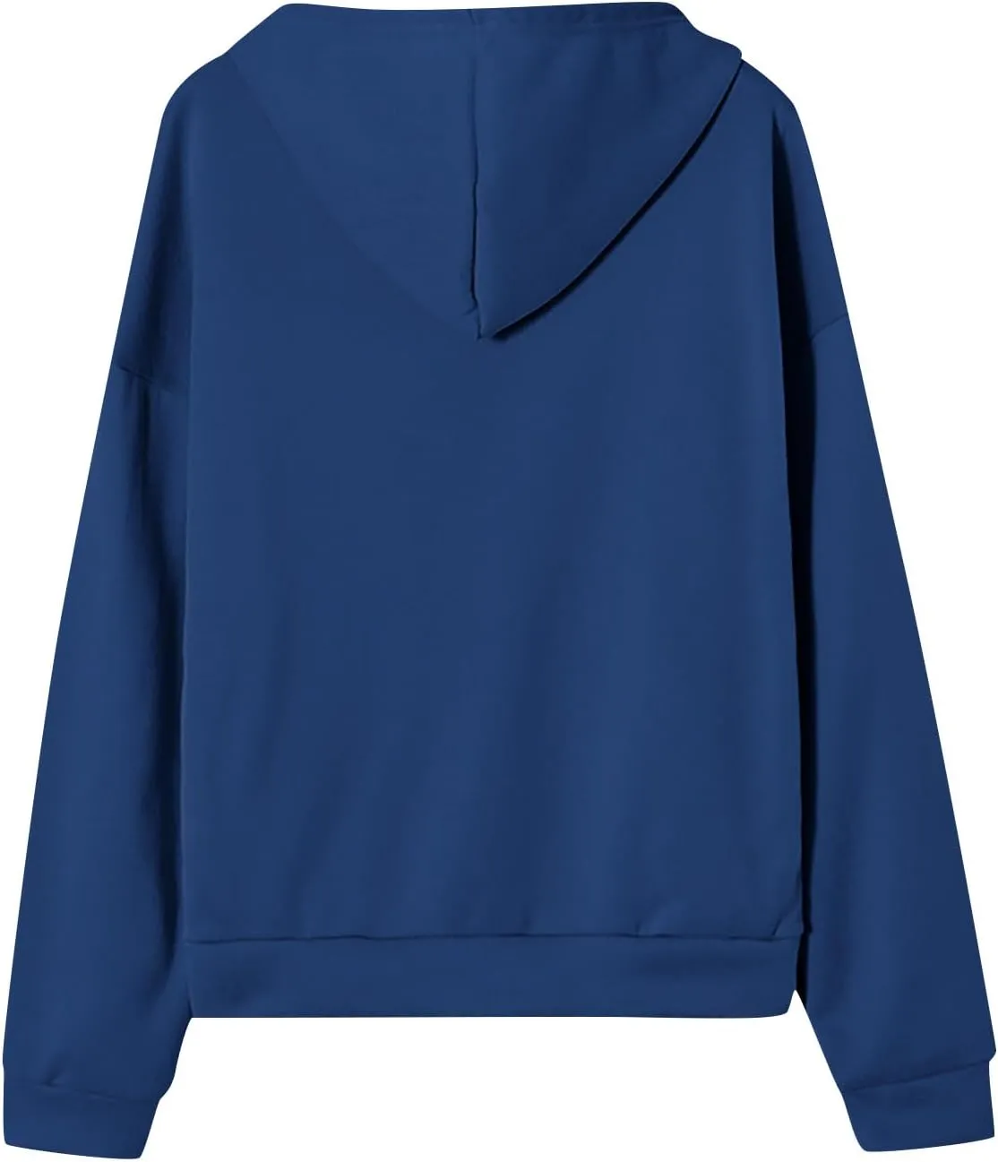 Zip Up Hoodie Women Long Sleeve Oversized Sweatshirts Y2K Jacket Pockets Patchwork Design T-Shirt Hoodie