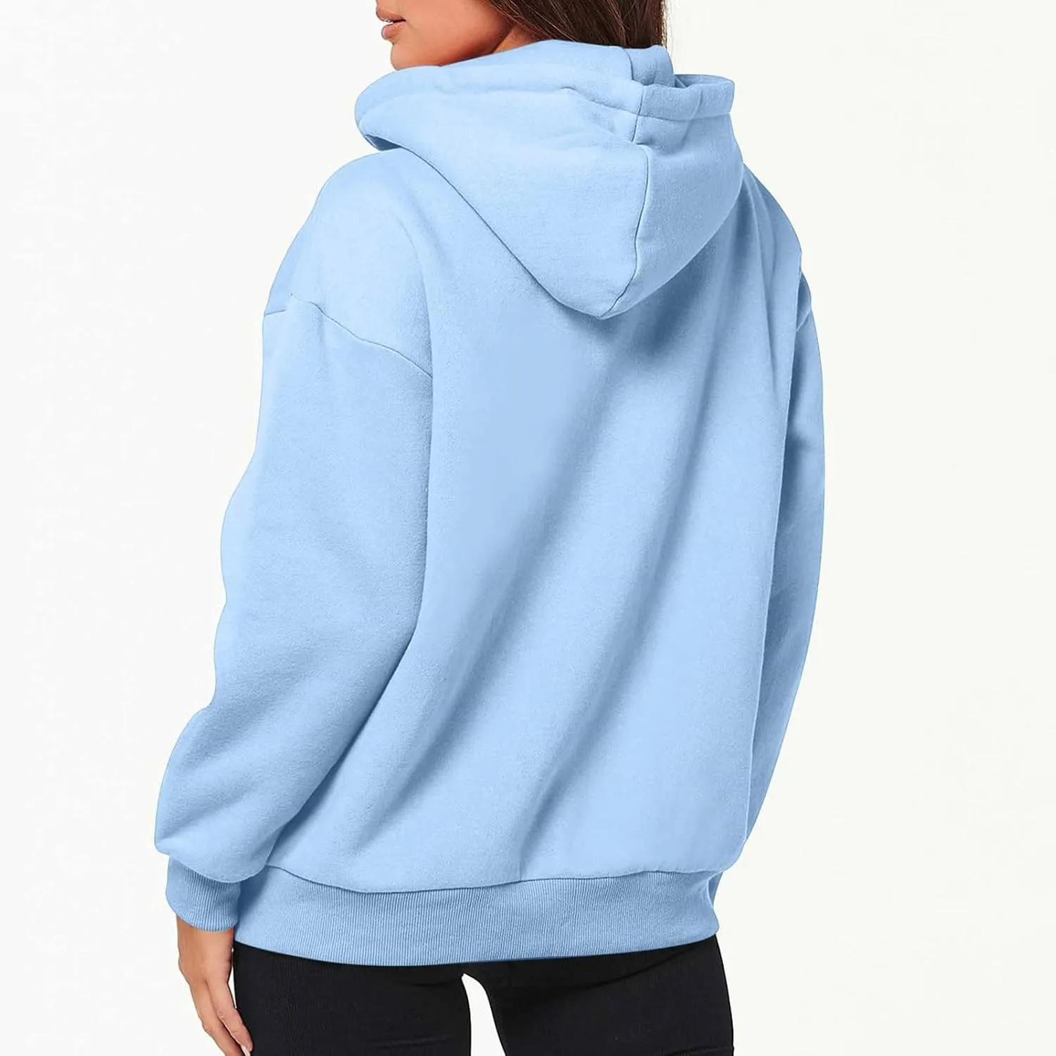 Zip Up Hoodies Women 2023 Fall Fashion Oversized Sweatshirt Y2k Sweaters Pullover Cute Teen Girl Jacket Trendy Winter Clothes